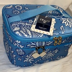 Roller Rabbit Blue and White Floral Case